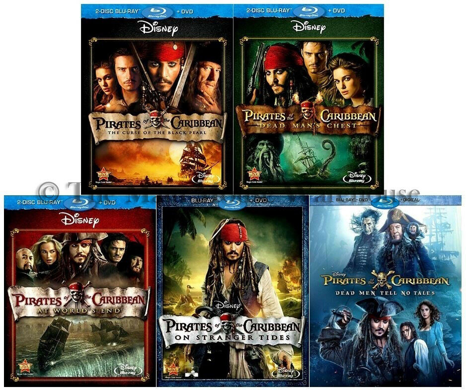 pirates of the caribbean films